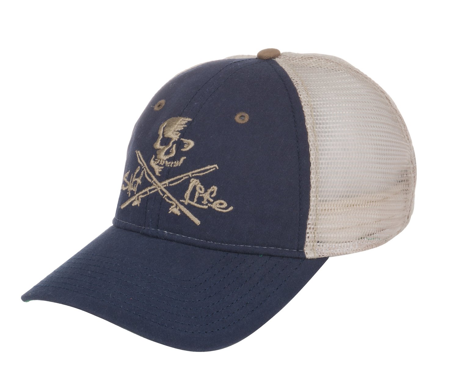 Salt Life Skull and Poles Hat