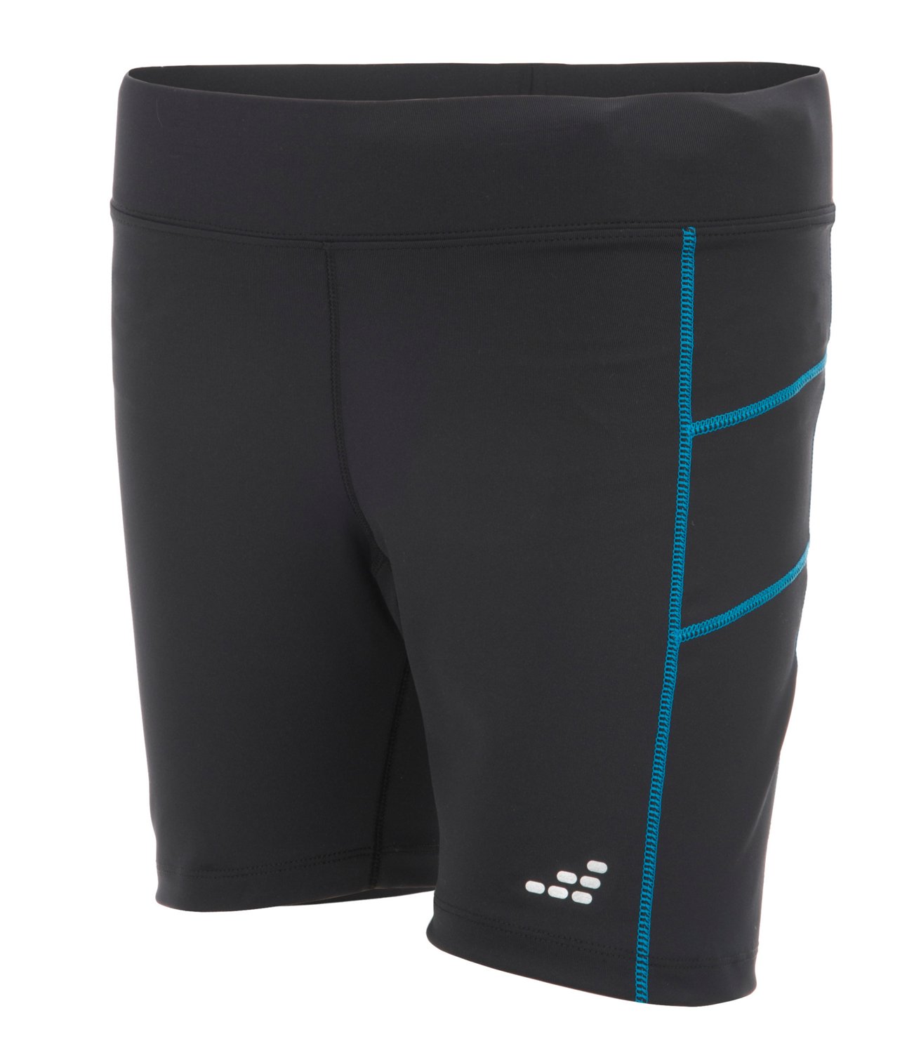 BCG Women's Basic Compression Contrast Stitch Bike Short
