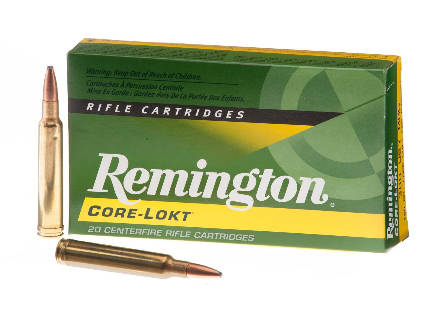 Remington .300 Weatherby Magnum 180-Grain Centerfire Ammunition