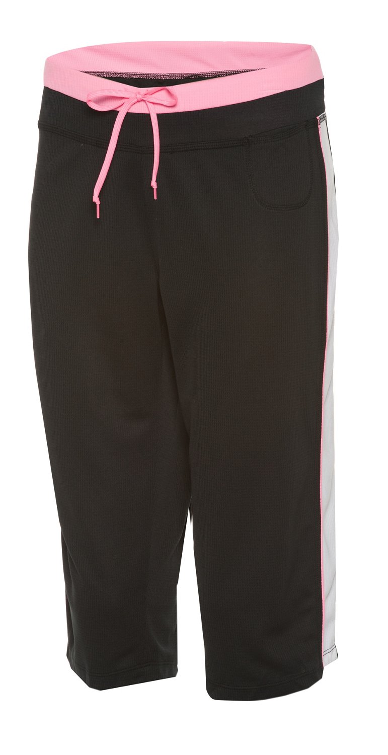 BCG Women's Cool Mesh Draw Cord Capri