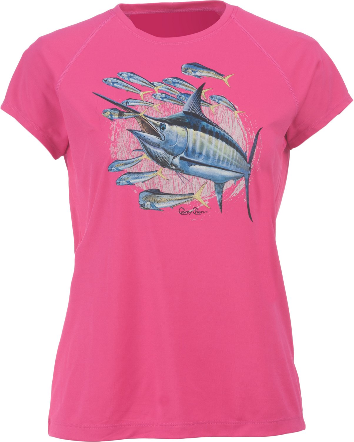 Magellan Outdoors Women's Carey Chen Marlin Schoolfish T-shirt