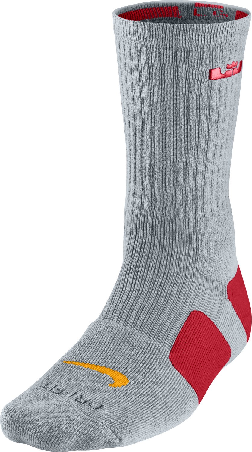 Nike Men's LeBron Elite Basketball Crew Socks