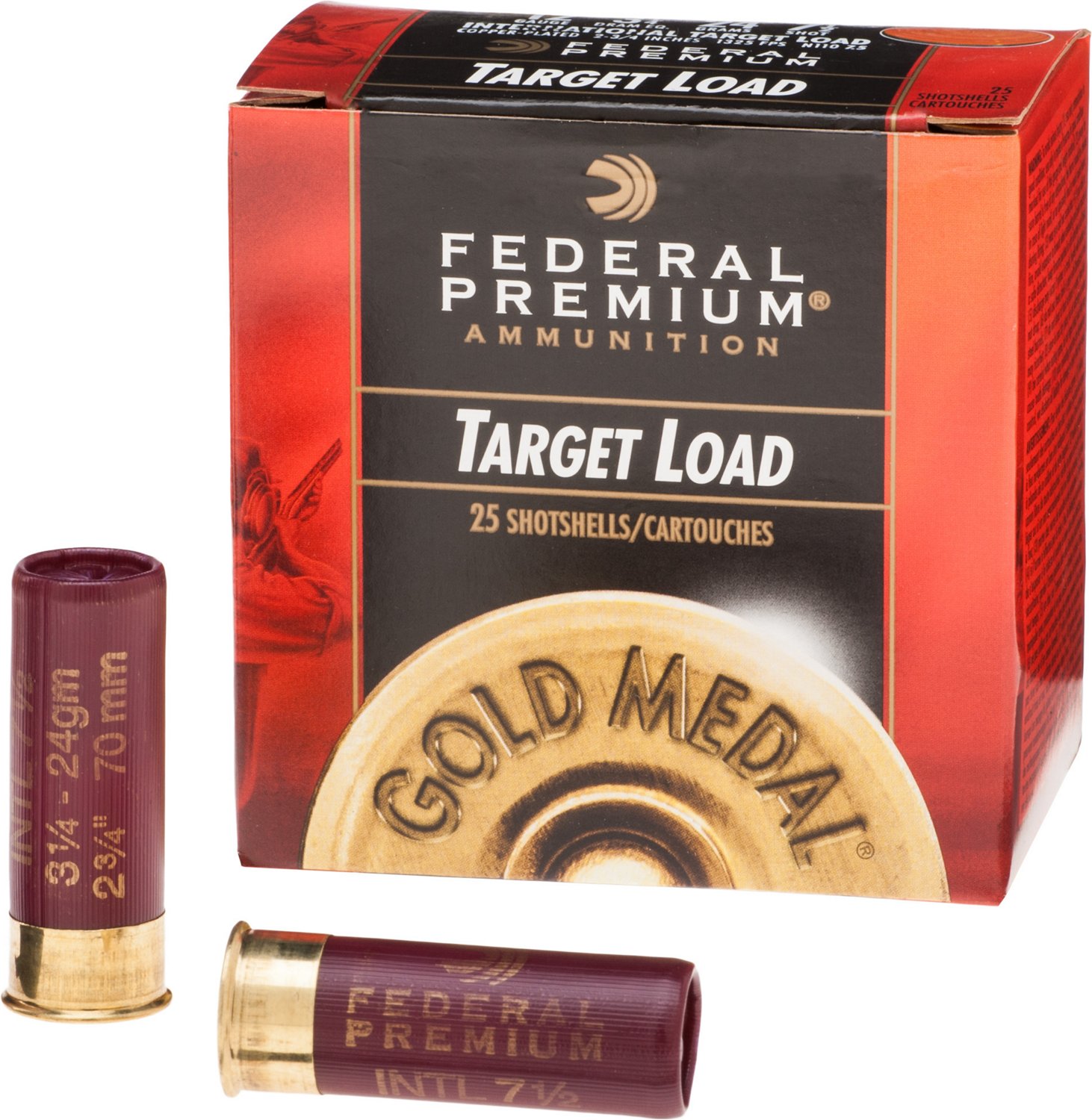 Federal Premium® Gold Medal® International Plastic 12 Gauge Shotshells