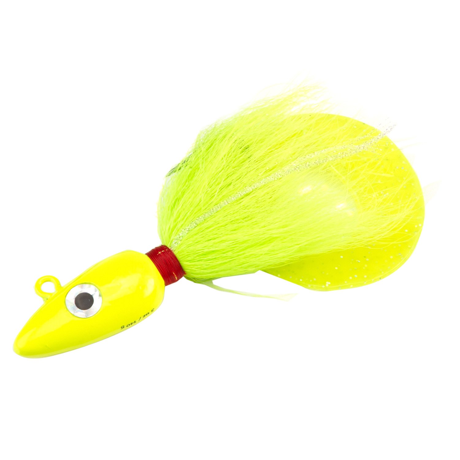 Williamson Arrow Head Chartreuse 5 oz Jig