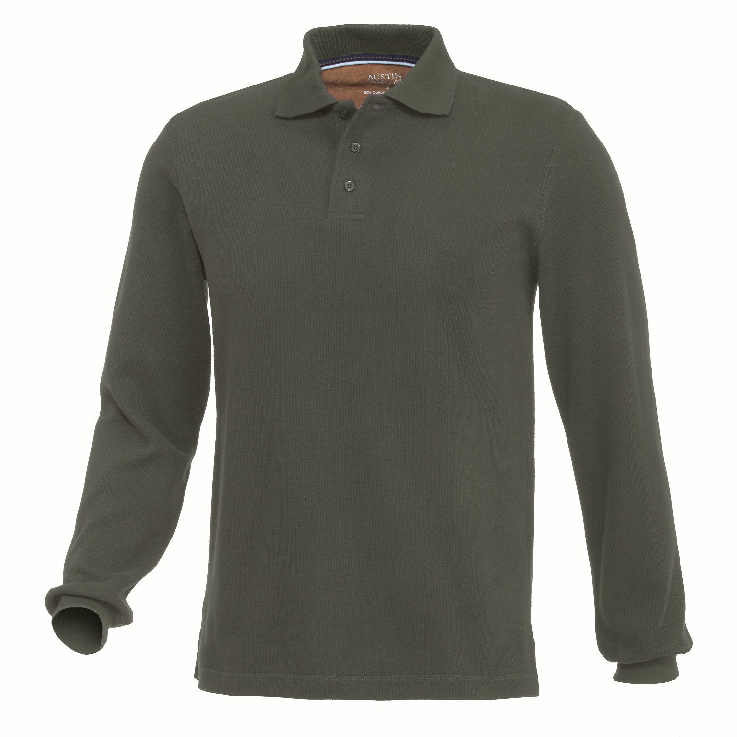 Austin Clothing Co.® Men's Flatback Ribbed Polo Shirt