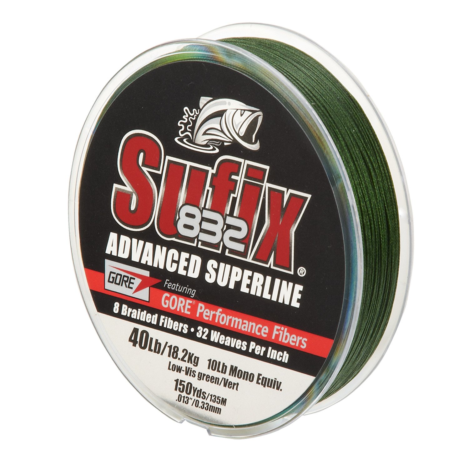 Sufix 832 Advanced Superline 150-Yard Braid Fishing Line