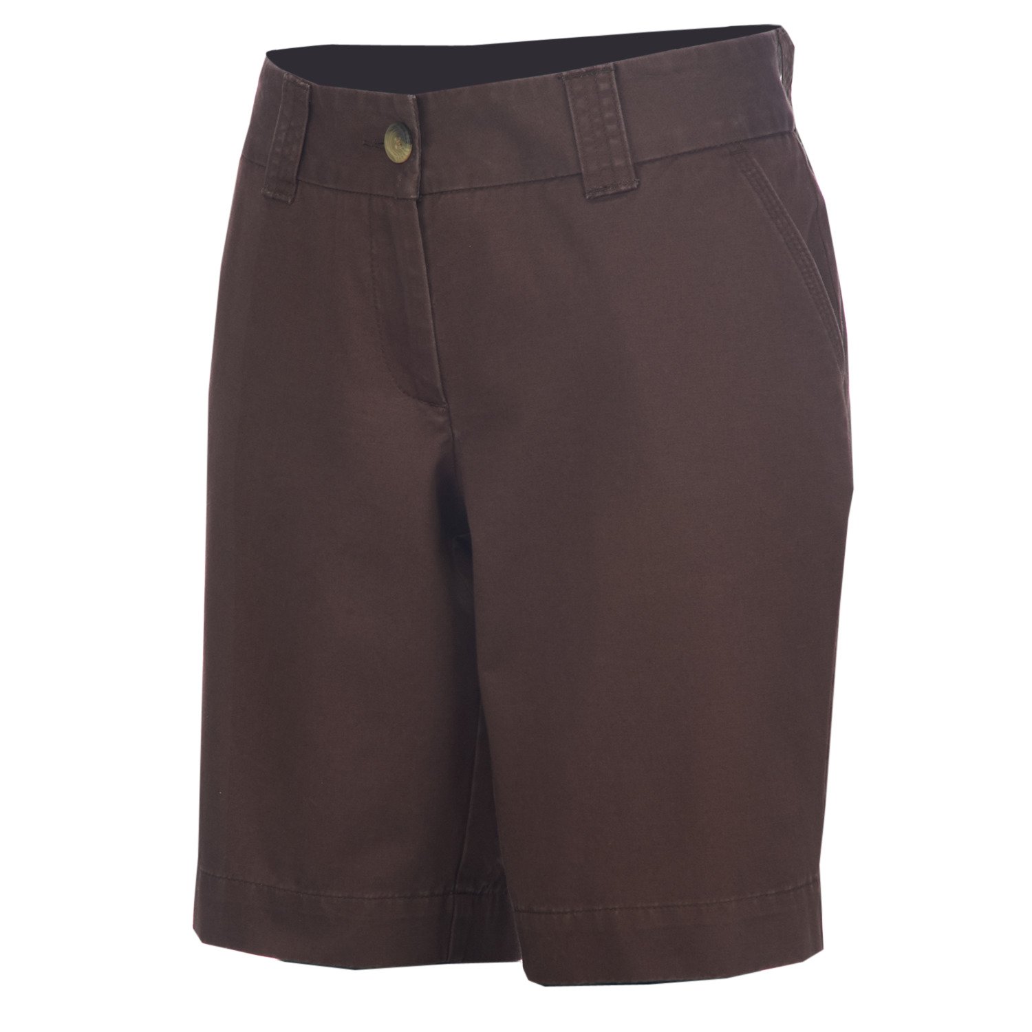 Magellan Outdoors Women's Flat Front Bermuda Short