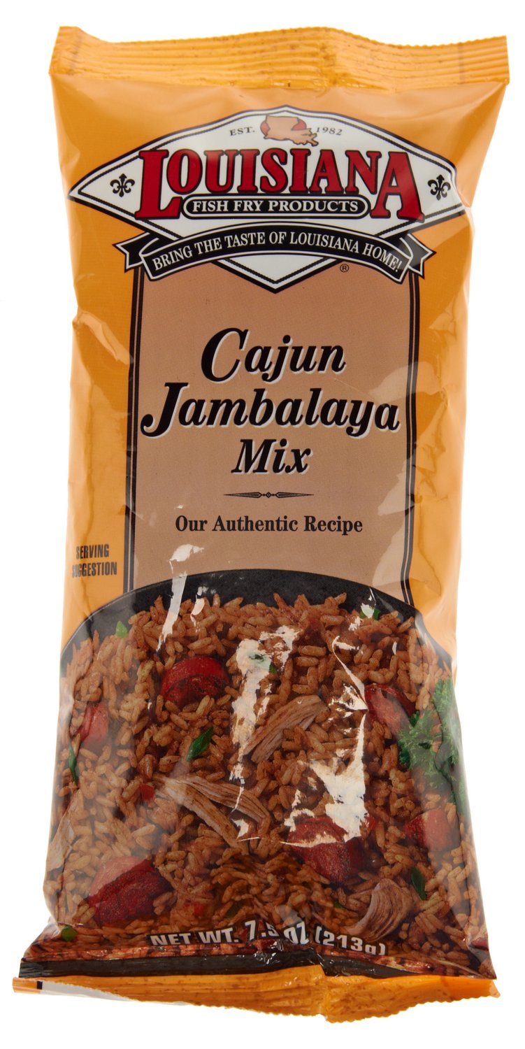 Louisiana Fish Fry Products 7.5 oz. Cajun Jambalaya Mix
