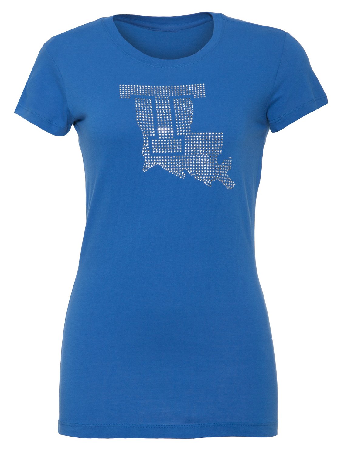 Viatran Juniors' Louisiana Tech University Jumbo Clear Short Sleeve T-shirt