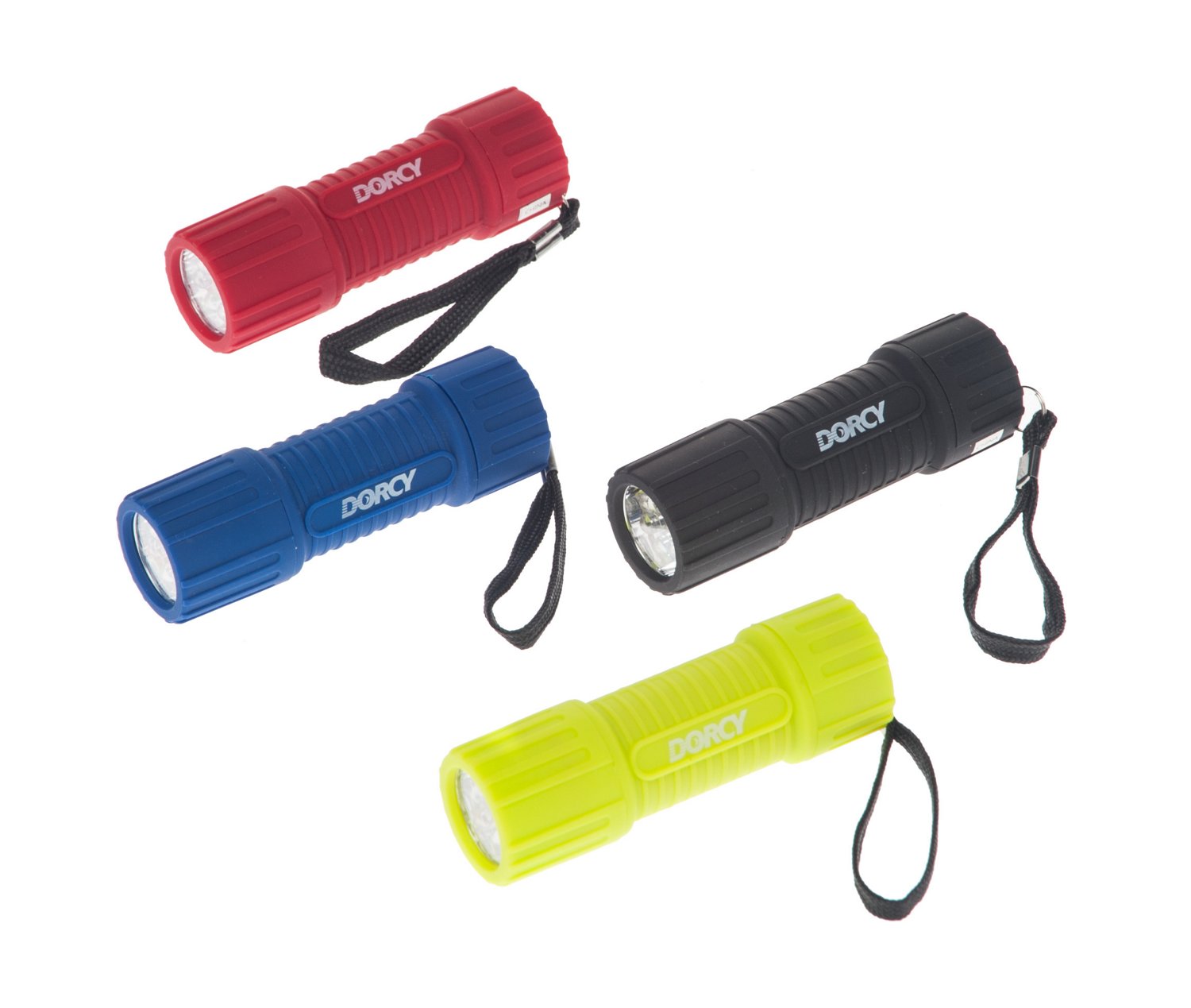 Dorcy 6 LED Flashlights 4-Pack