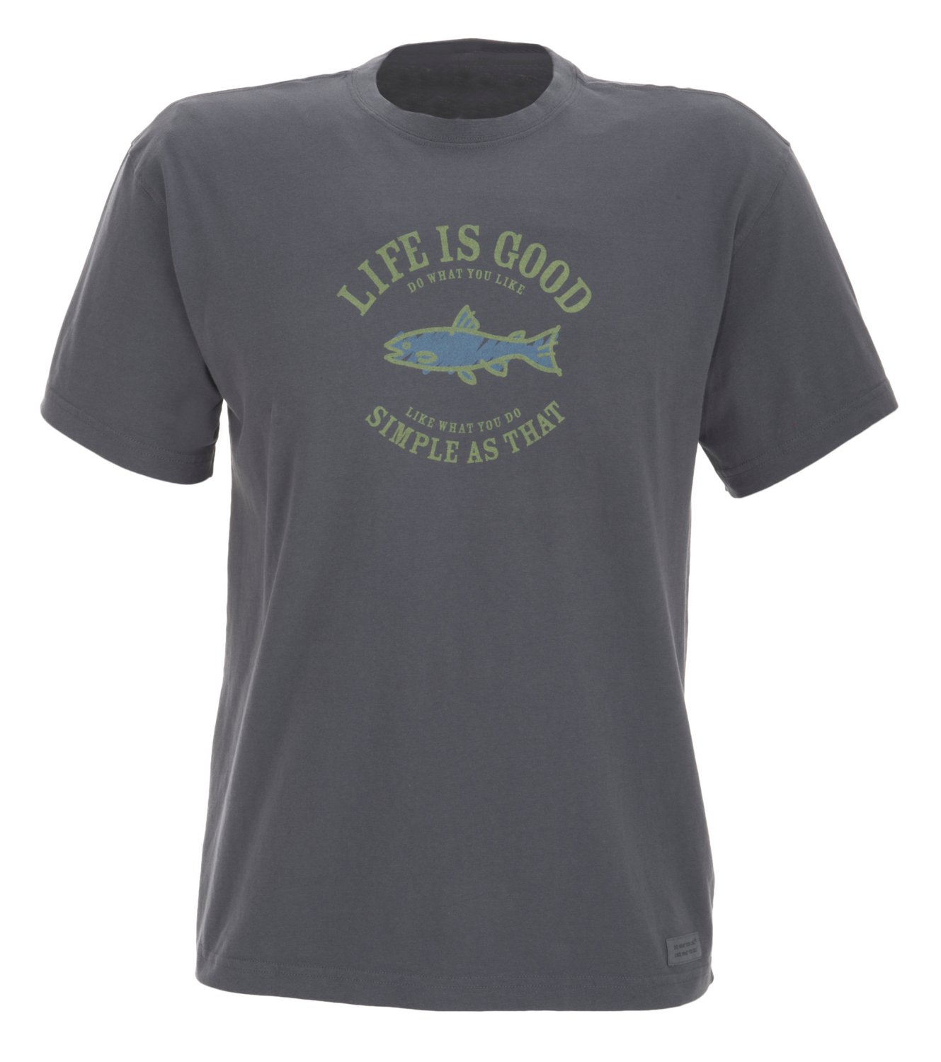 Life is good® Men's Fish Crusher T-shirt