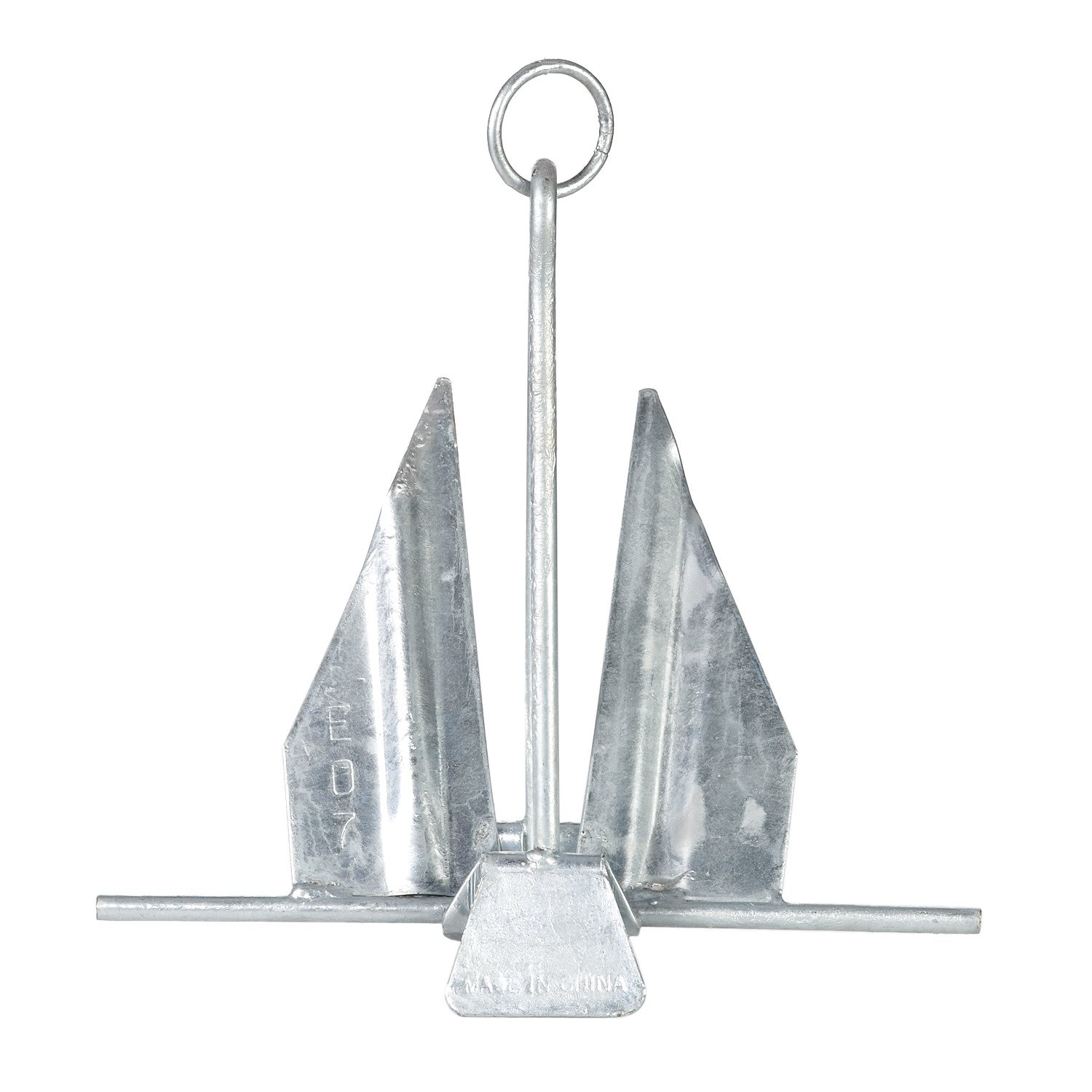 Marine Raider 6 lb. Small Galvanized Anchor