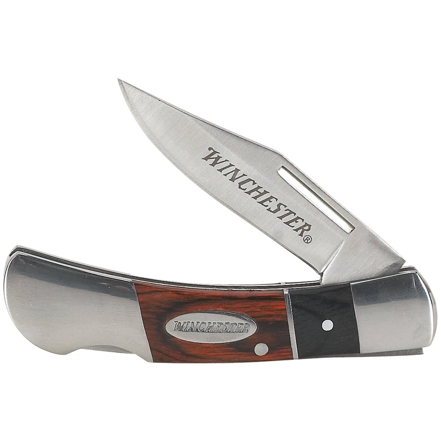 Winchester Double Bolster Folding Lockback Knife