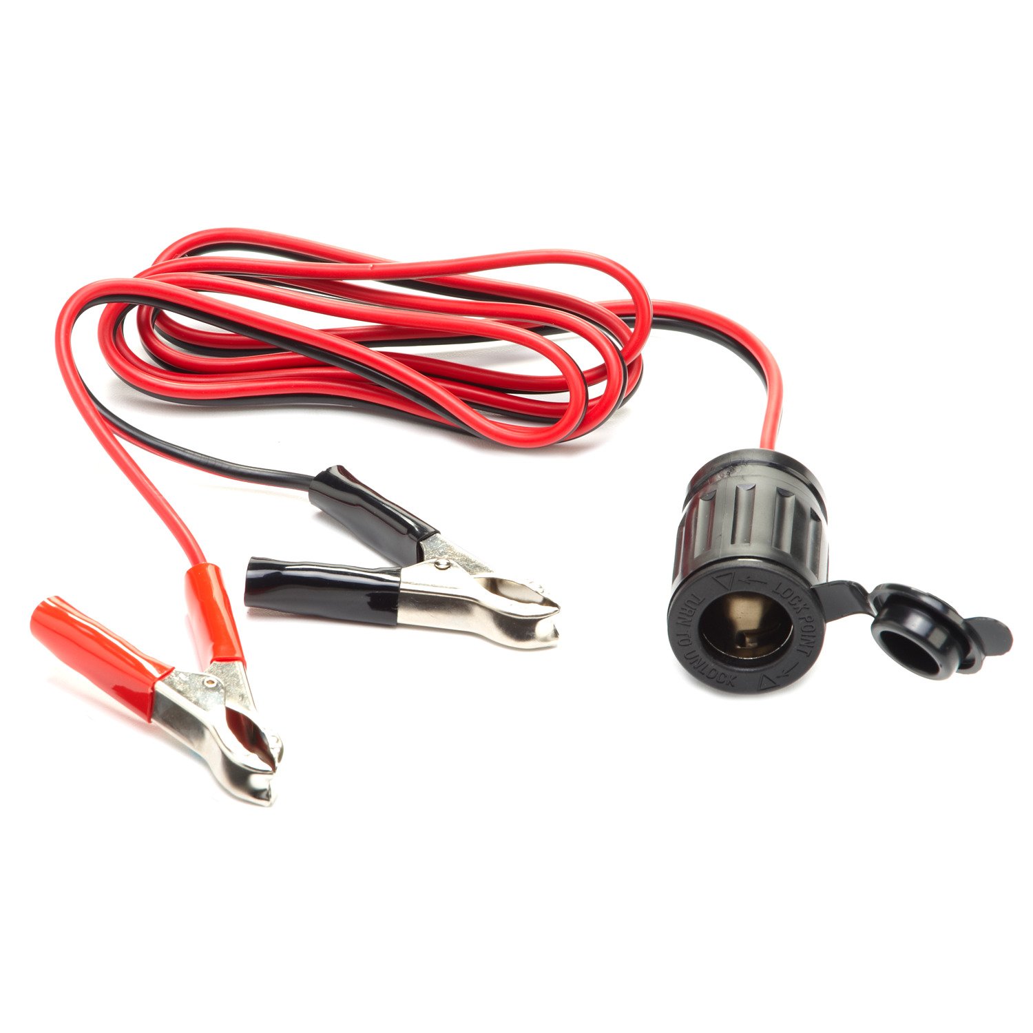 Marinco DC Connections SeaLink Receptacle with Alligator Clips