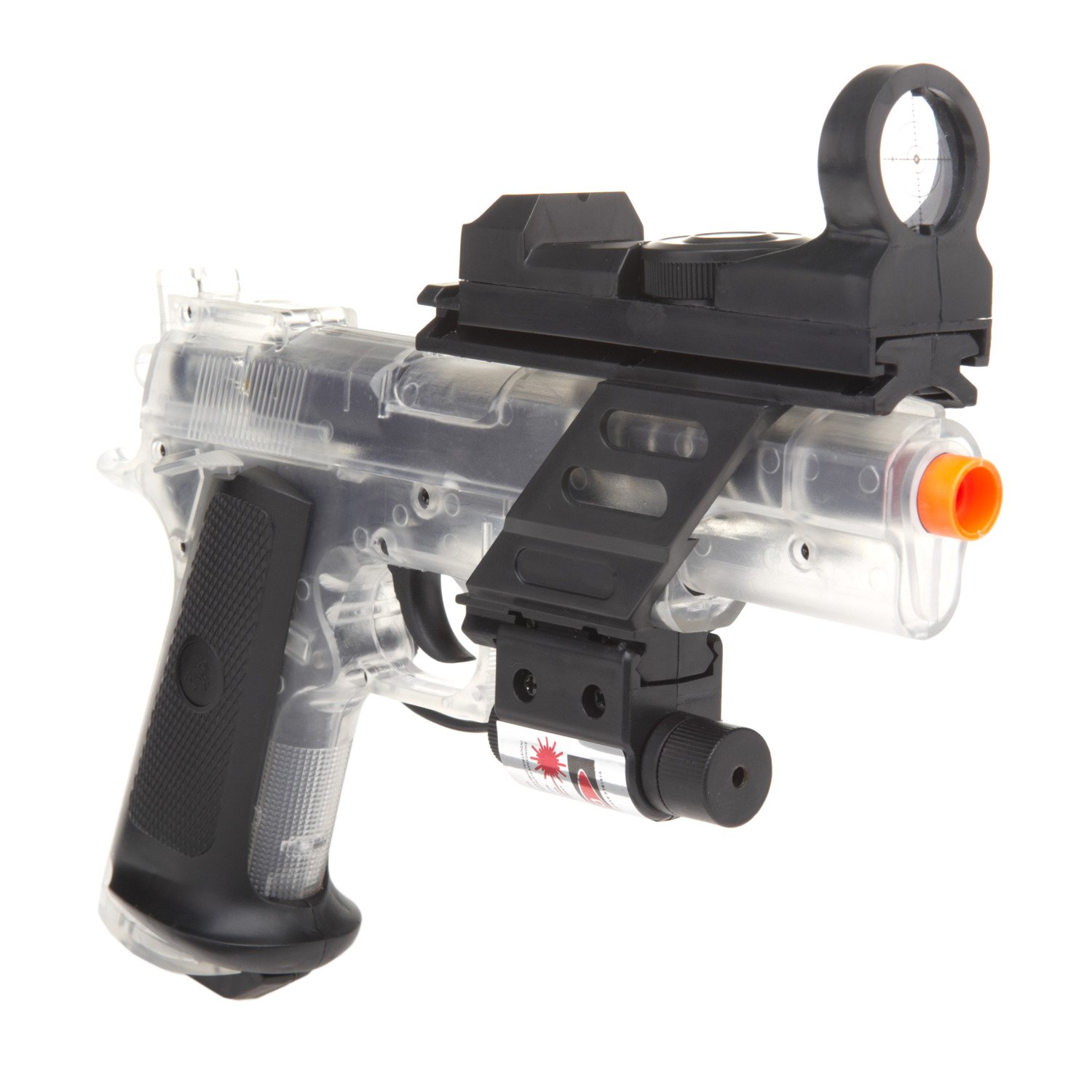 Soft Air USA Colt Mark IV Airsoft Pistol with Laser