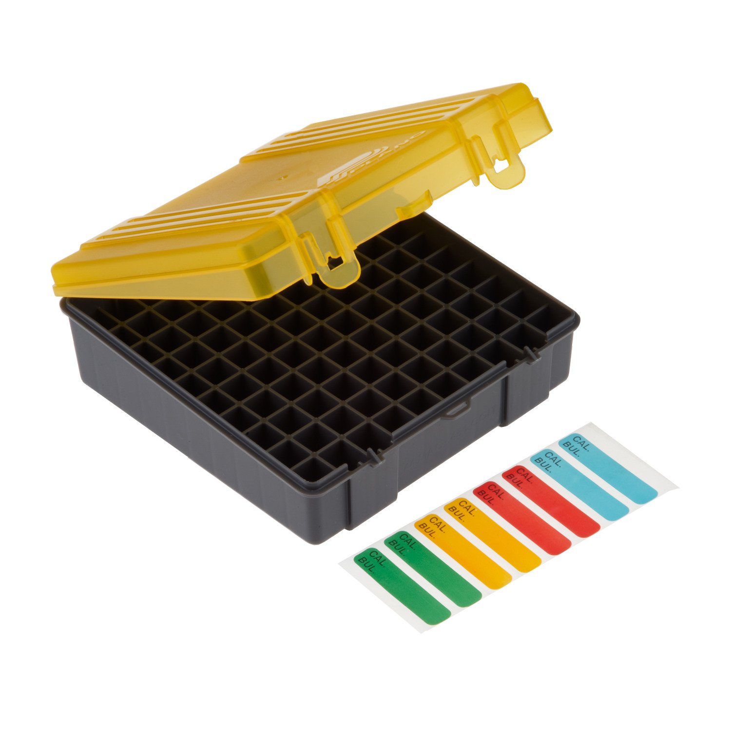 Plano® 100-Count Handgun Ammo Case for .41 Magnum, .44 Magnum and .45 Long Colt Bullets