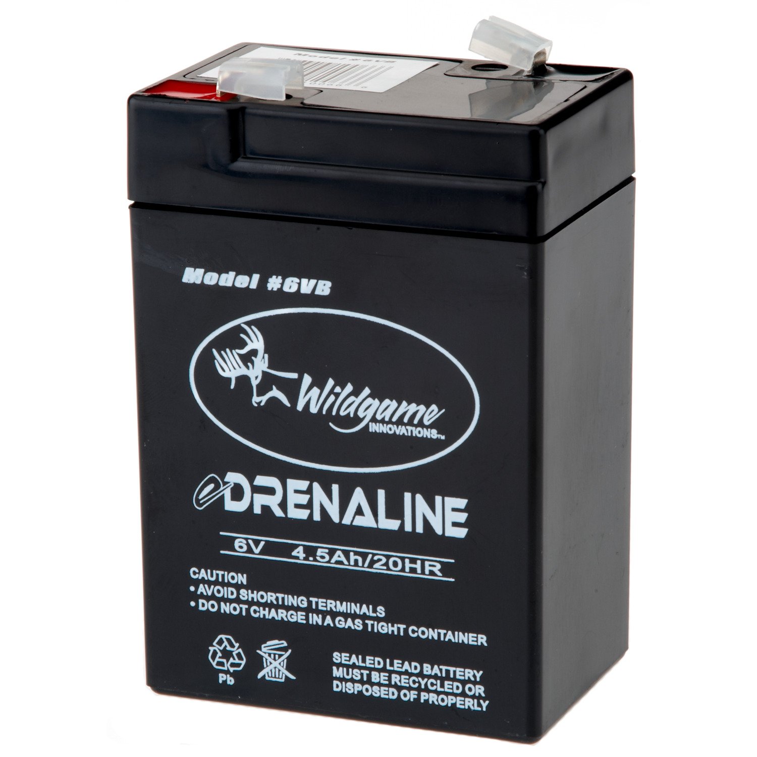 Wildgame Innovations Trophy Hunter™ Wildlife Feeders 6V Gel Cell Rechargeable Battery