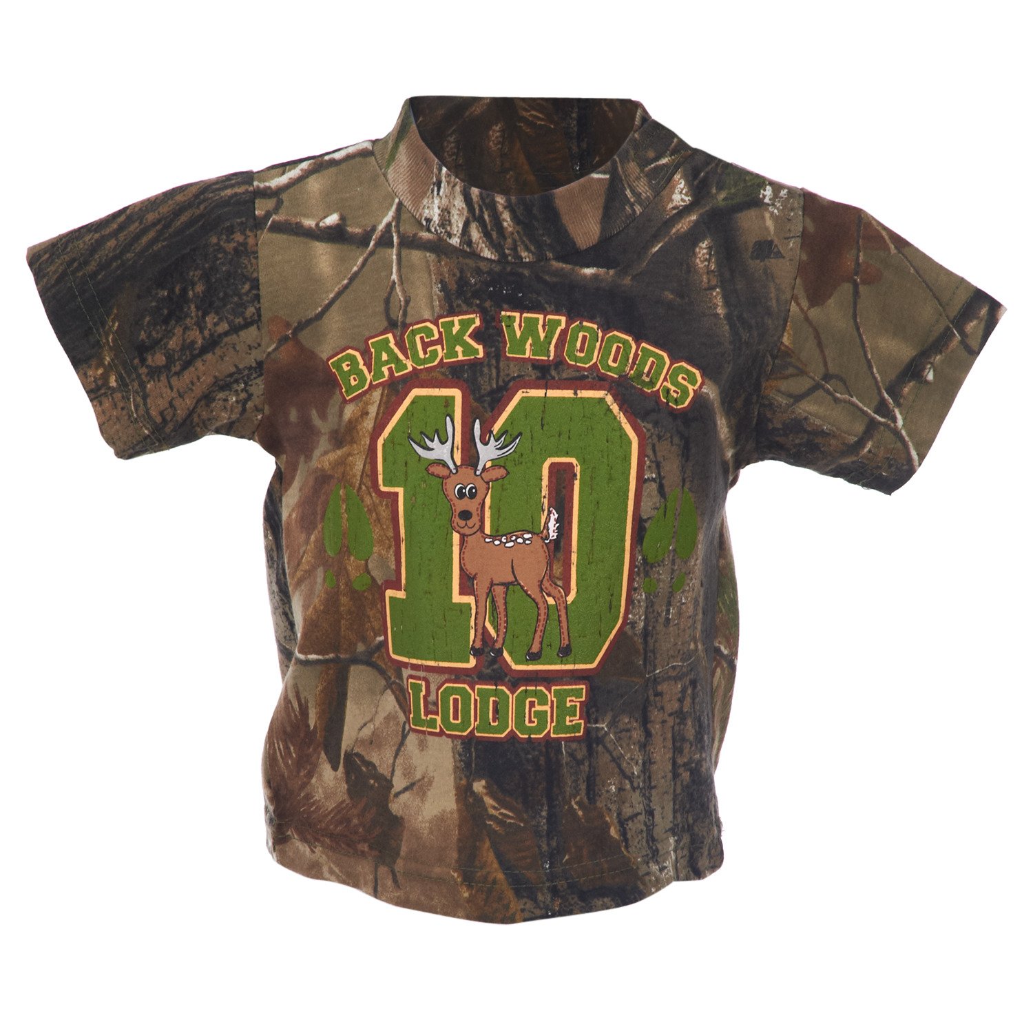 Realtree Infant Boys' Back Woods Lodge T-shirt