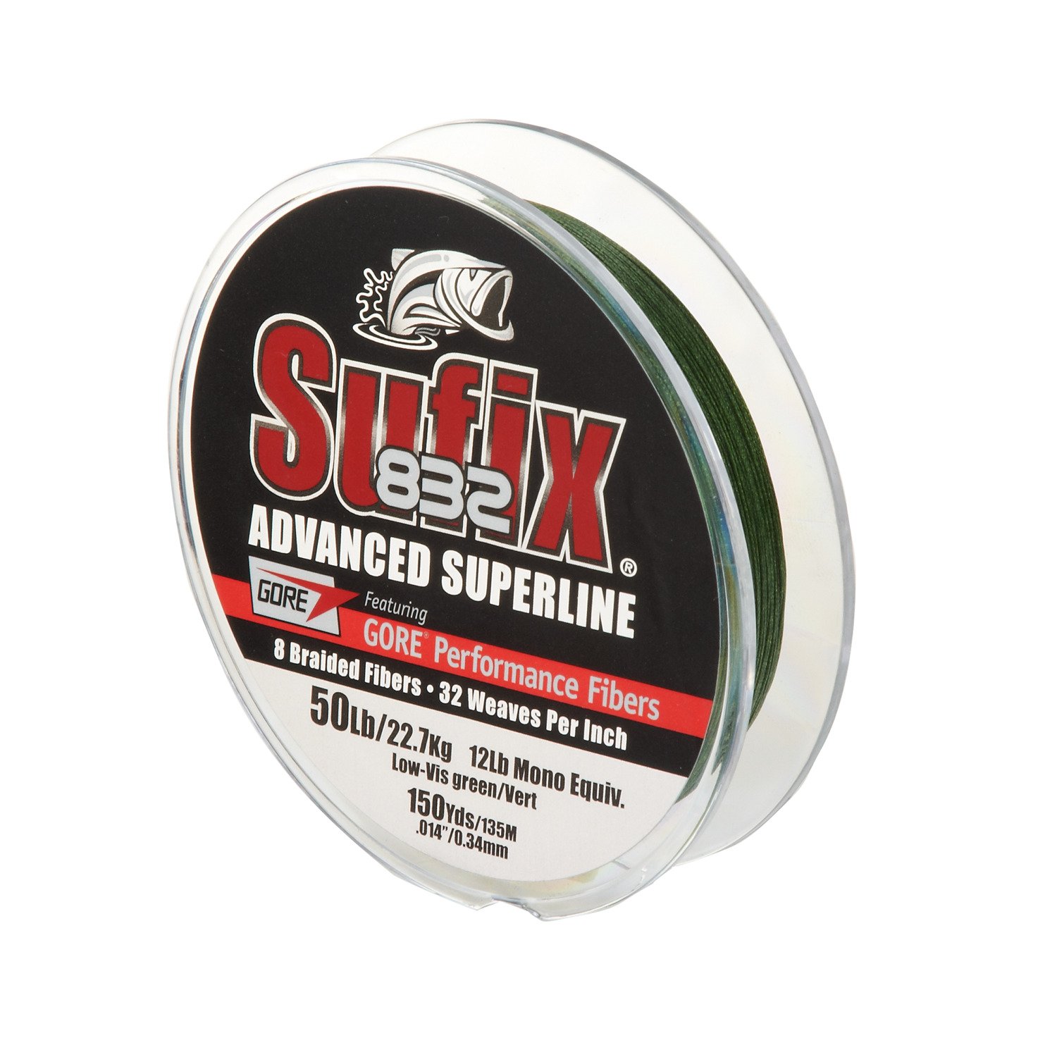 Sufix® 832 Advanced 50 lb. - 150 yards Braided Fishing Line