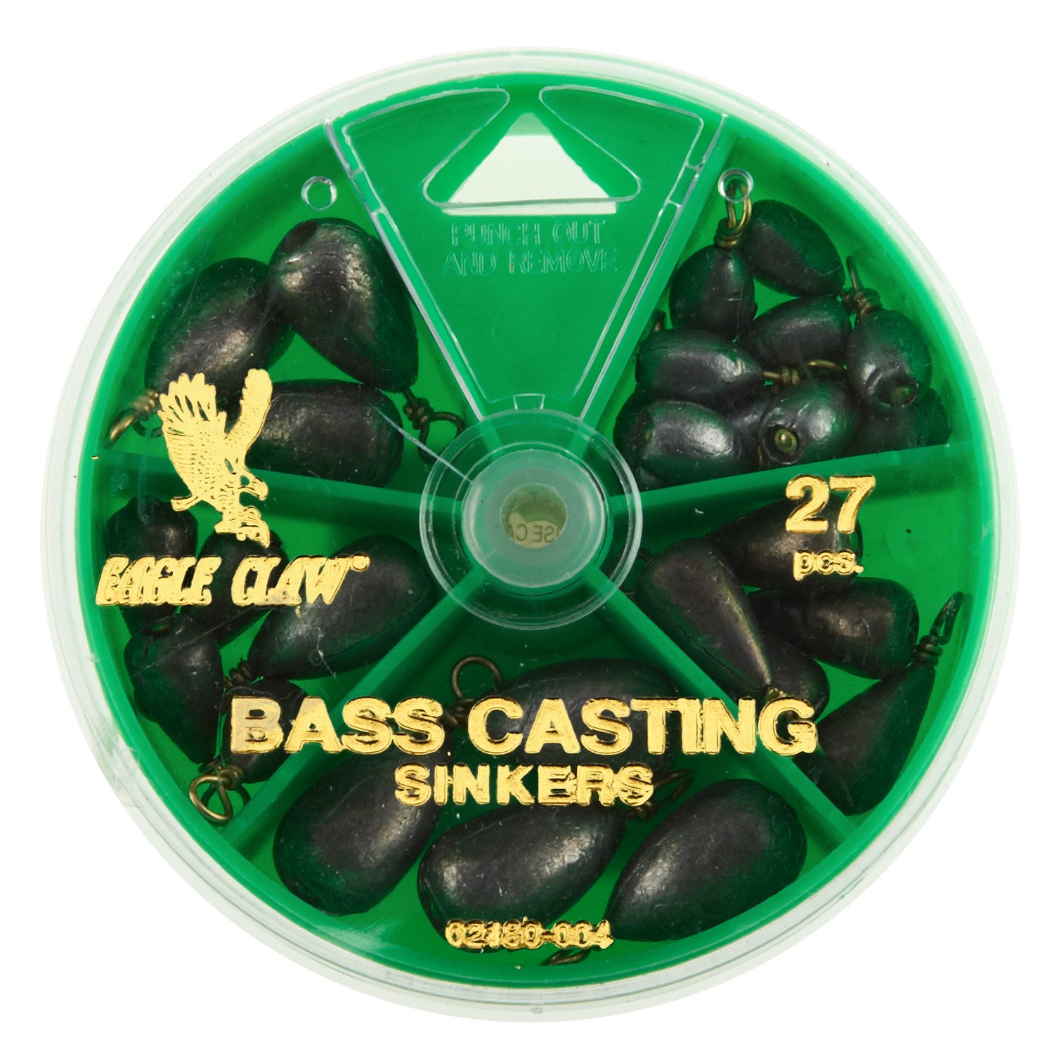Eagle Claw Assorted Weights 27-Pack