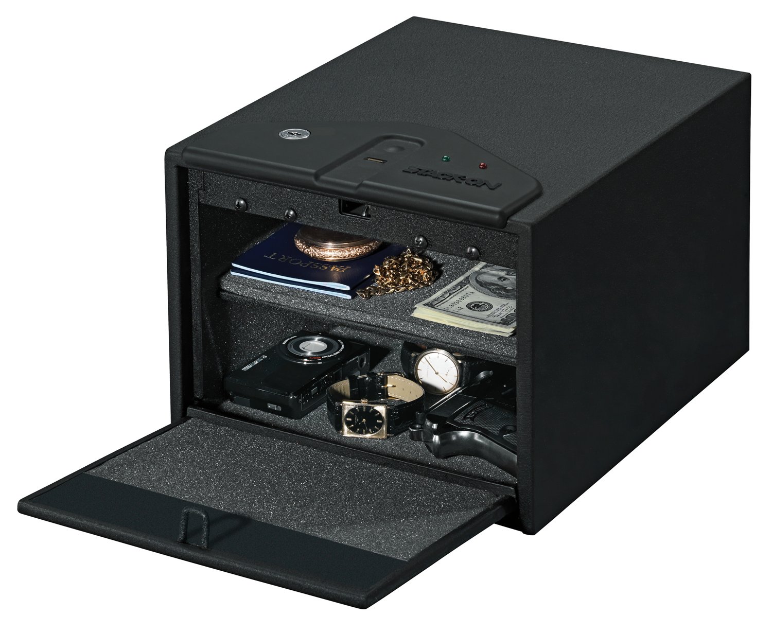 Stack-On Quick Access Safe with Biometric Lock thumbnail