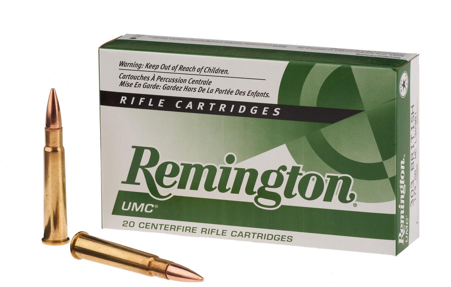Remington UMC® .303 British 174-Grain Centerfire Rifle Ammunition