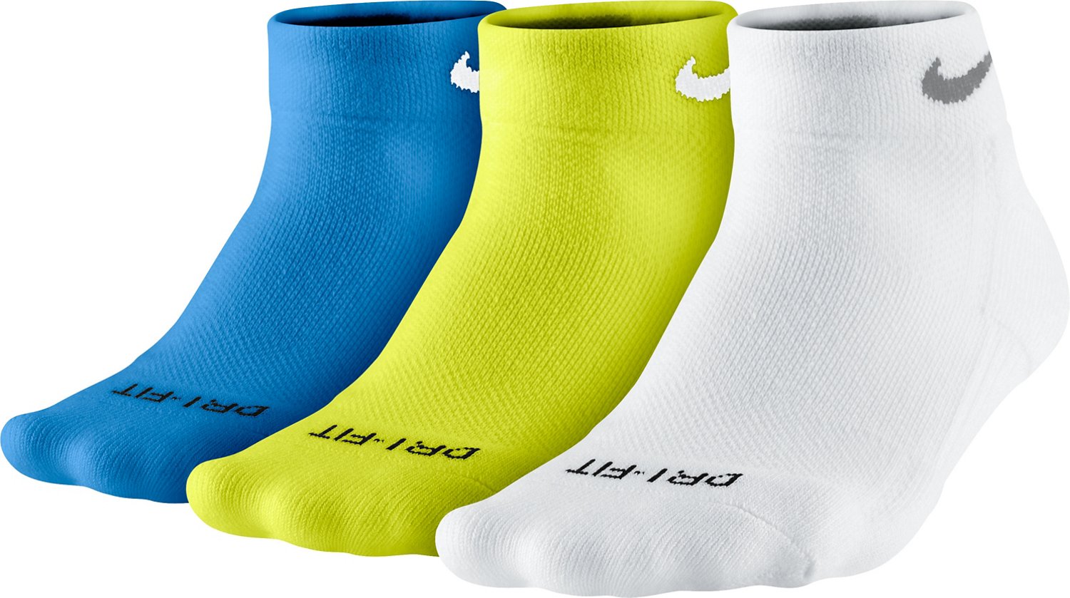 Nike Women's Dri-FIT Quarter Training Socks 3-Pack