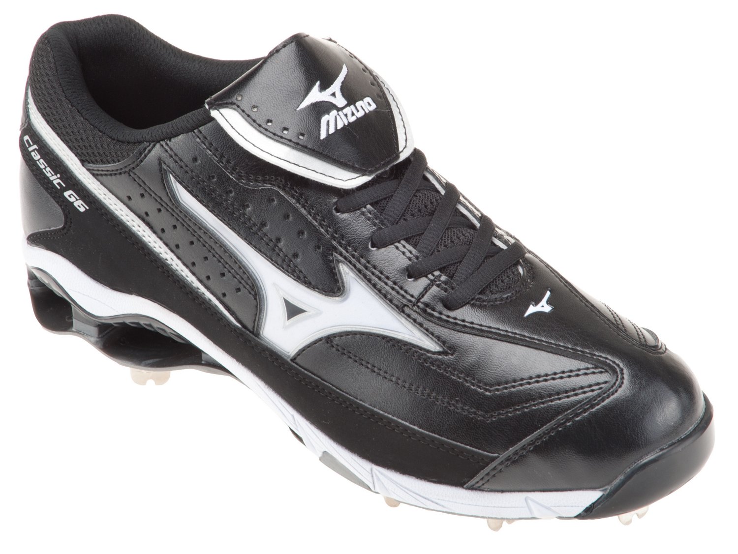 Mizuno Adults' Classic G6 Low Switch 9-Spike Baseball Cleats thumbnail