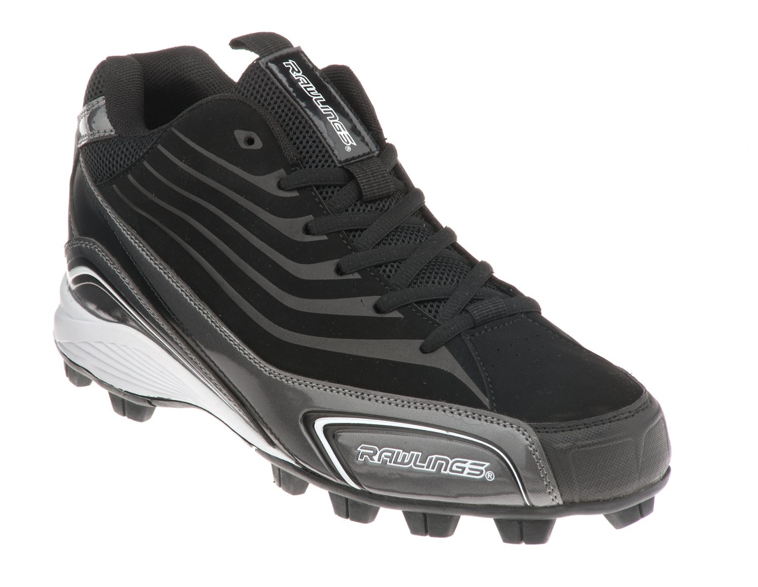 Rawlings® Mens' Clutch Mid Baseball Cleats thumbnail