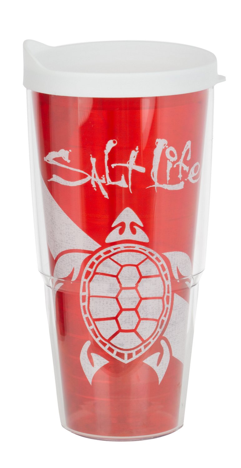 Tervis Salt Life Dive Turtle Wrap 24 oz. Tumbler with Lid