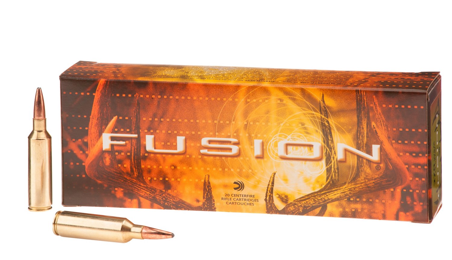 Federal® Fusion .270 Winchester Short Magnum 150-Grain Centerfire Rifle Ammunition
