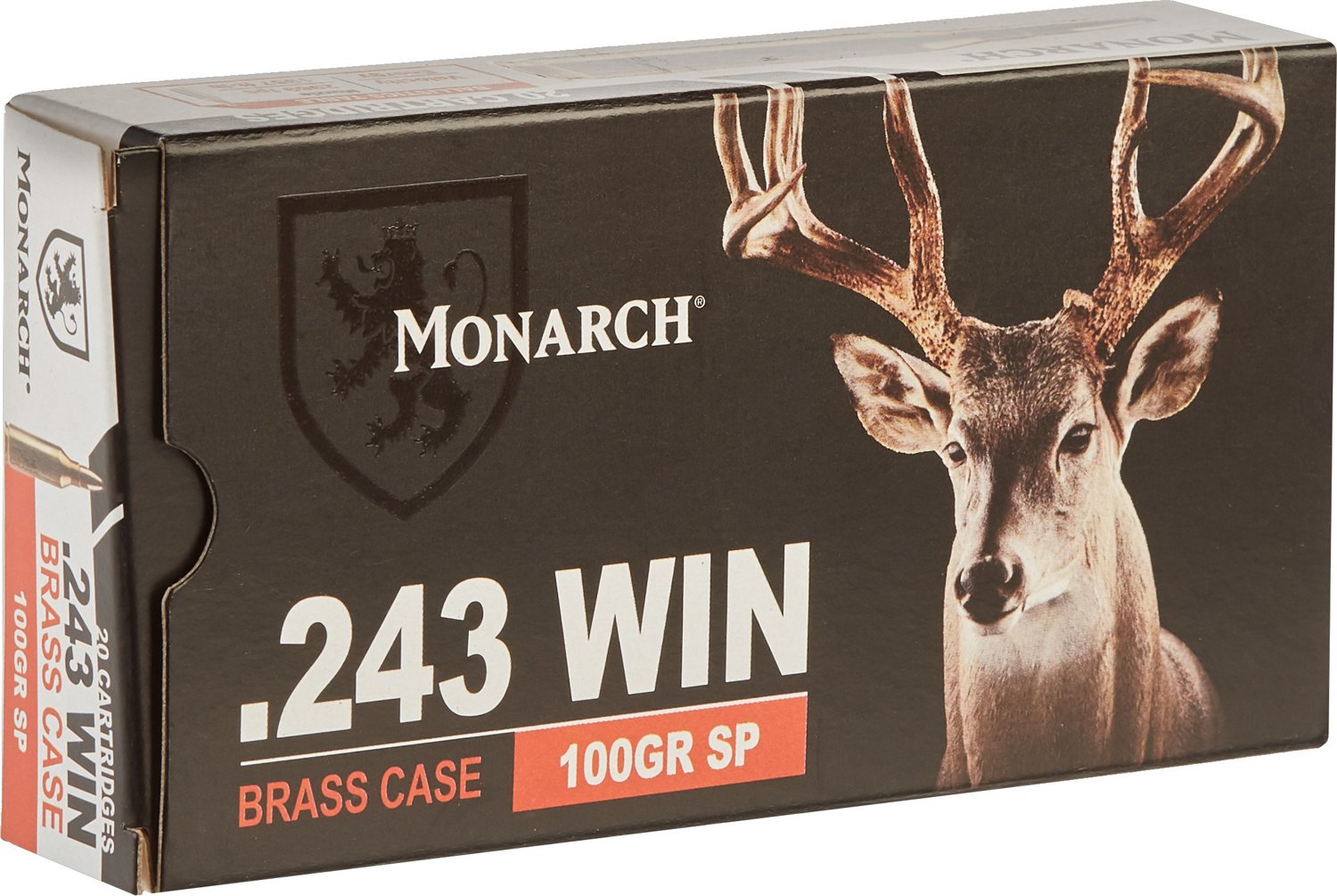 Monarch™ SP .243 Winchester 100-Grain Rifle Ammunition