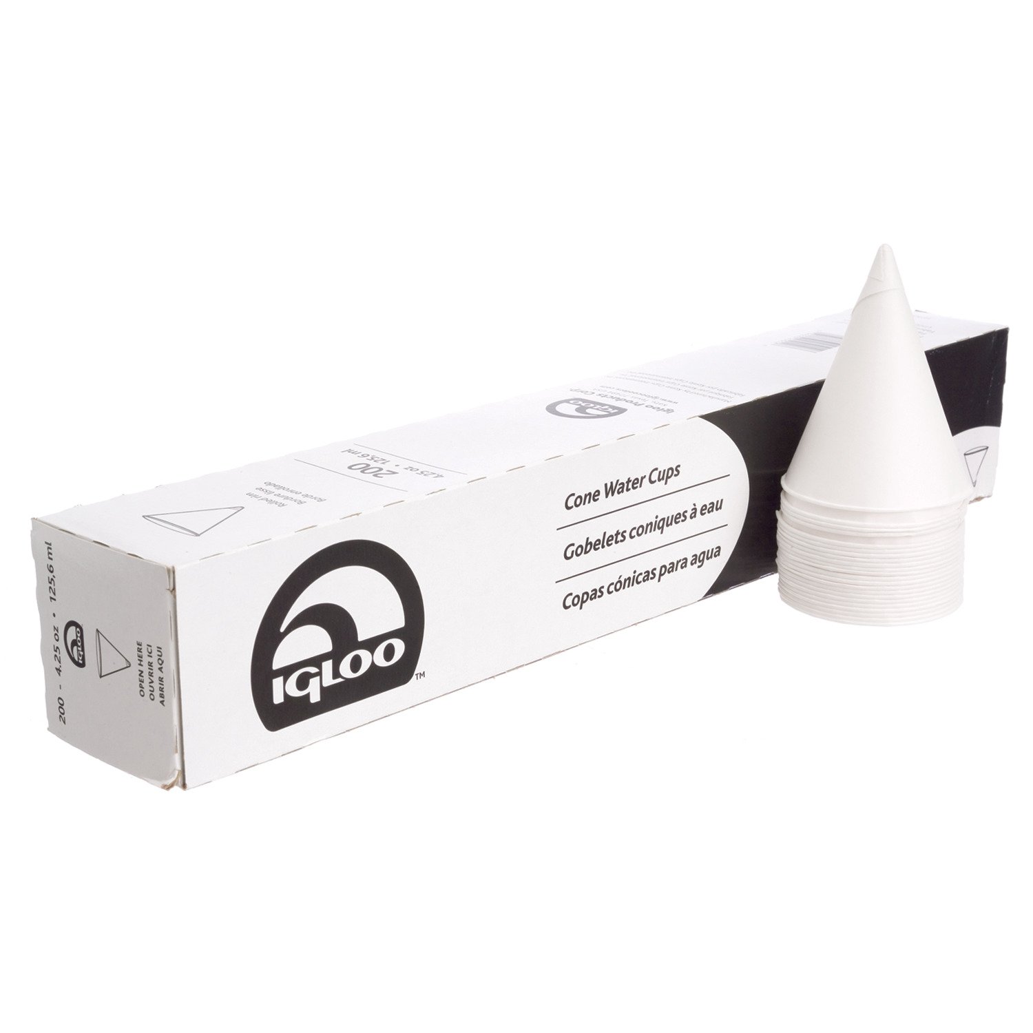 Igloo 4.25 oz. Cone Cups 200-Pack