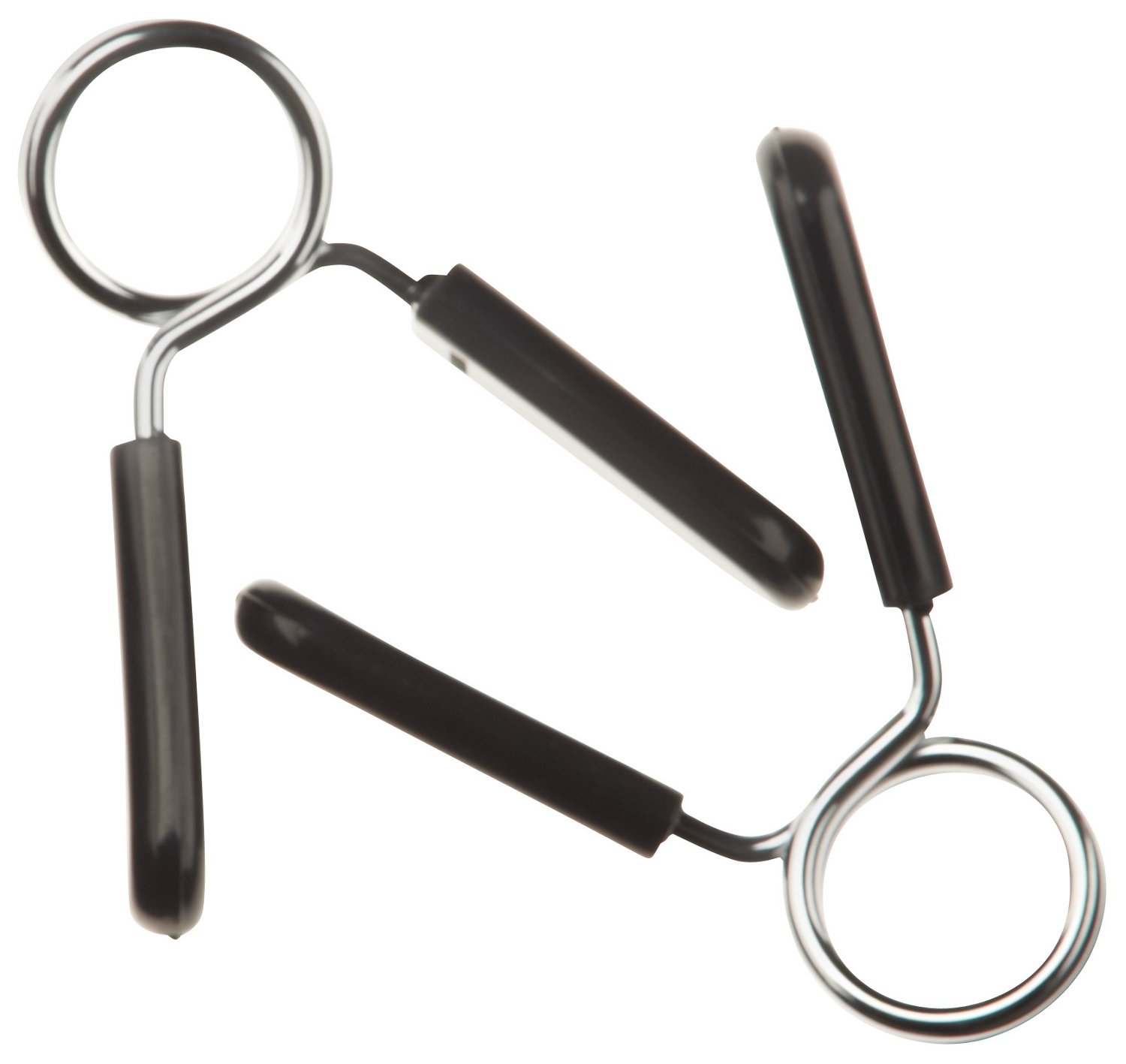CAP Barbell Chrome Spring Clip Bar Collars 2-Pack
