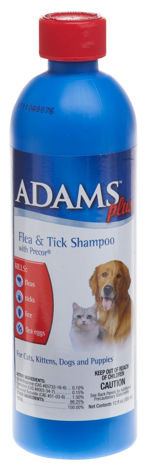 Adams Plus 12 oz. Flea and Tick Shampoo with IGR