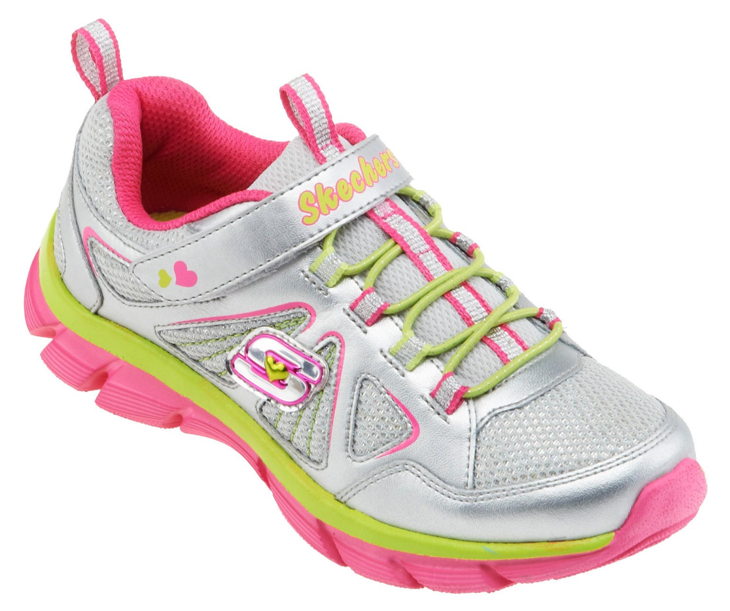 SKECHERS Girls' Sport Lite Dreamz Dreamweaver Athletic Lifestyle Shoes thumbnail