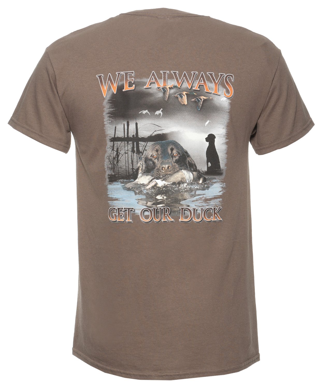 Bayou Apparel Adults' Kansas State University Football Ducks Short Sleeve T-shirt