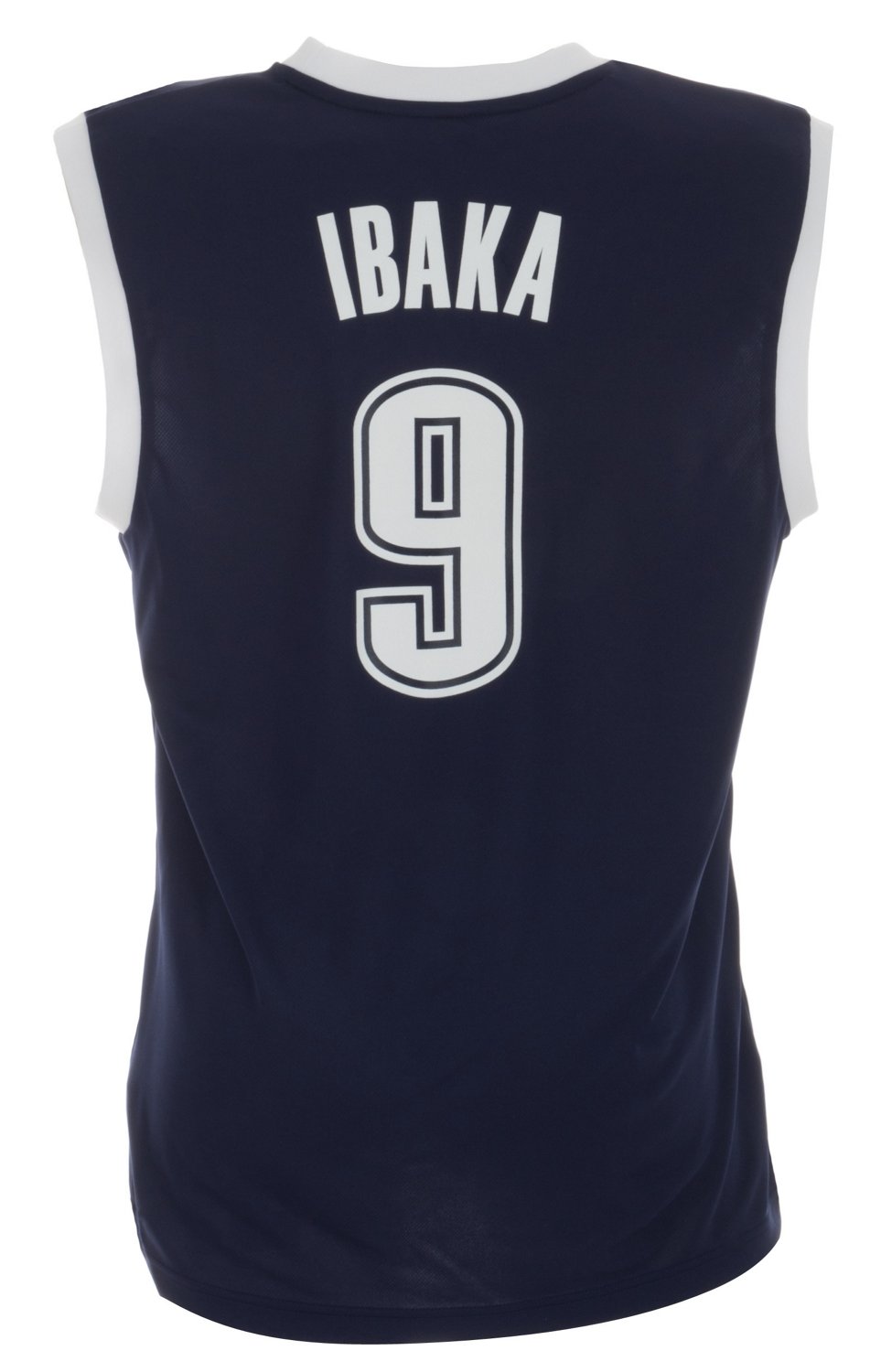 adidas Men's Oklahoma City Thunder Serge Ibaka #9 NBA Revolution 30 Replica Jersey