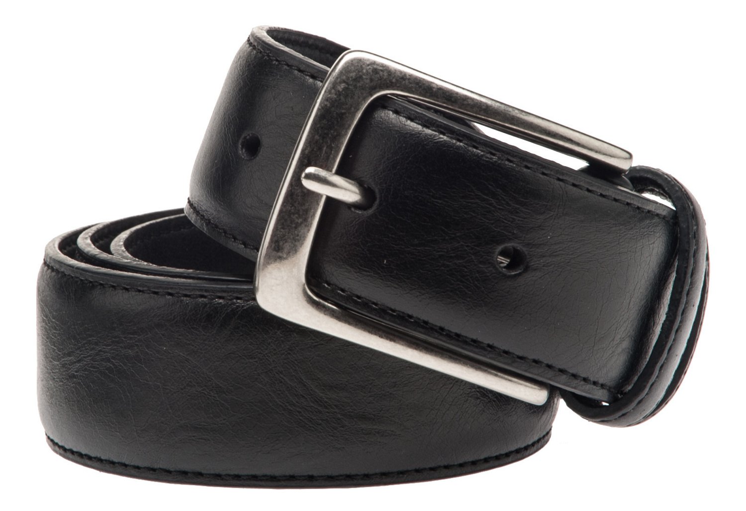 Magellan Outdoors Men's Double Loop Leather Belt