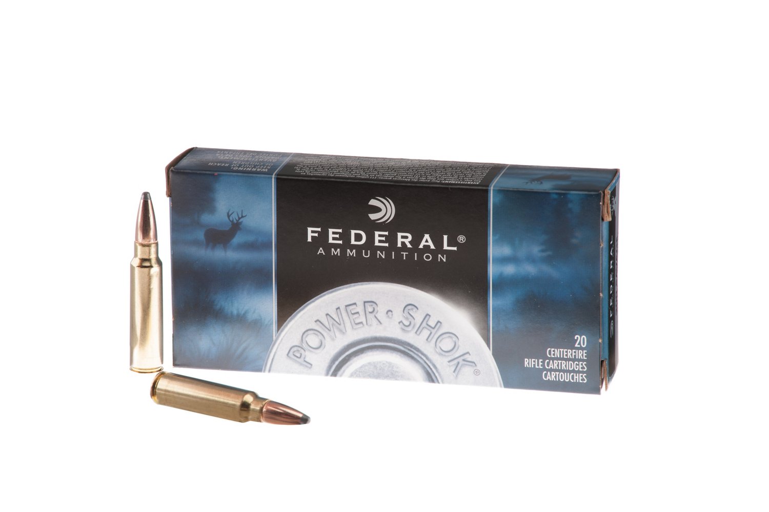 Federal Premium® Power-Shok .300 Savage 150-Grain Centerfire Rifle Ammunition