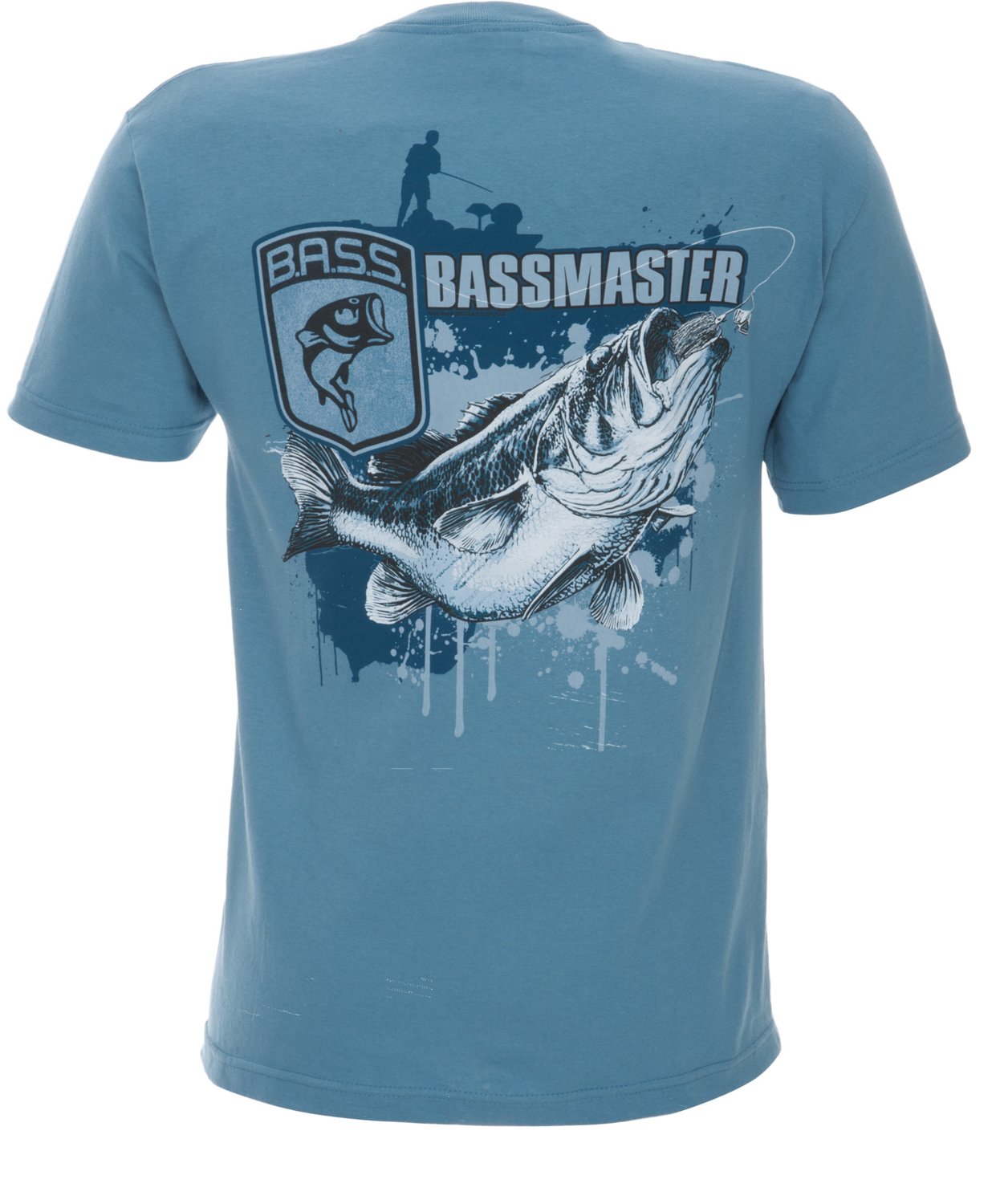 Club Red Men's Bassmaster Splatter Bass T-shirt