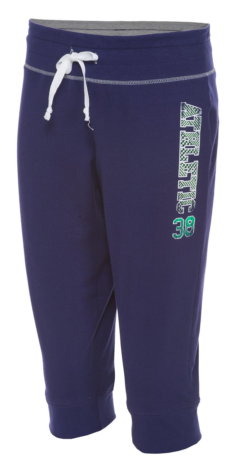 BCG Women's Wide Cuffed Capri Pant