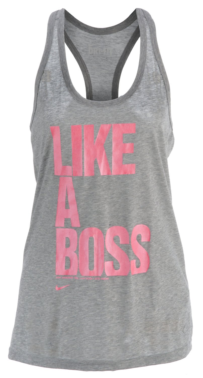 Nike Women's 80's Like A Boss Graphic Race Tank Top