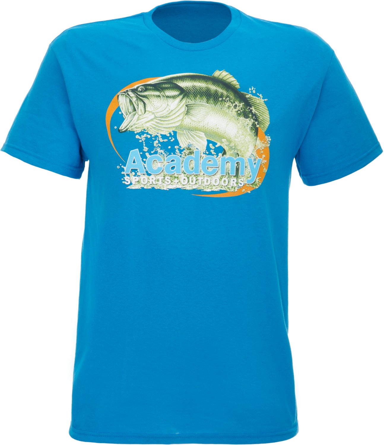 Academy Sports + Outdoors Men's Oval Bass Print T-shirt