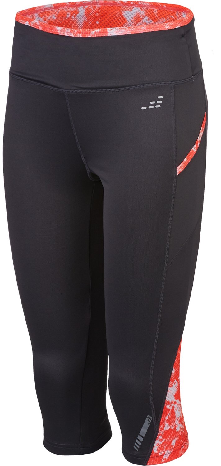 capri running pants with pockets