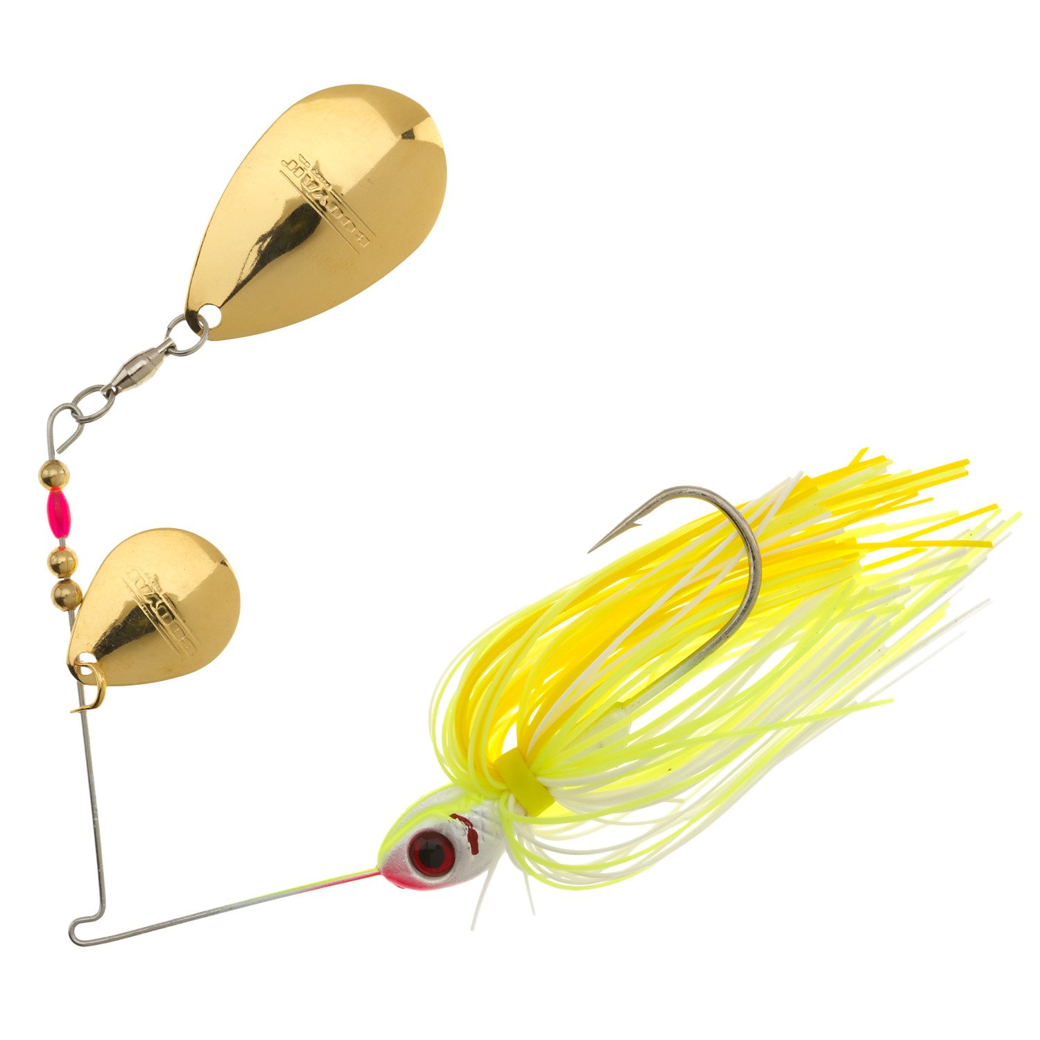 BOOYAH 3/8 oz Double-Colorado Blade Spinnerbait