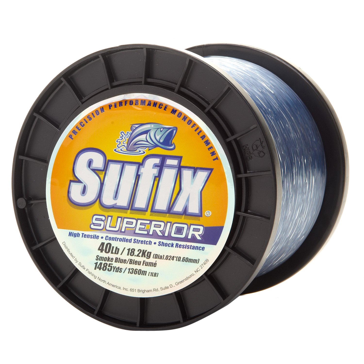 Sufix® Superior 40 lb. - 1,485 yards Monofilament Fishing Line