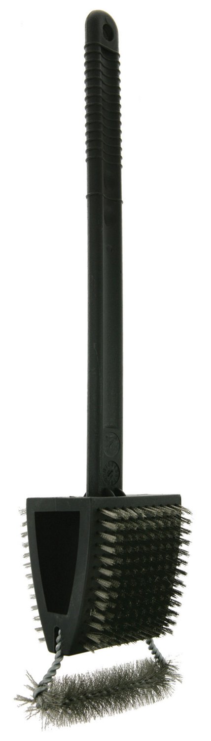 Mr. Bar-B-Q Oversized Triple-Action Dual-Bristle Grill Brush