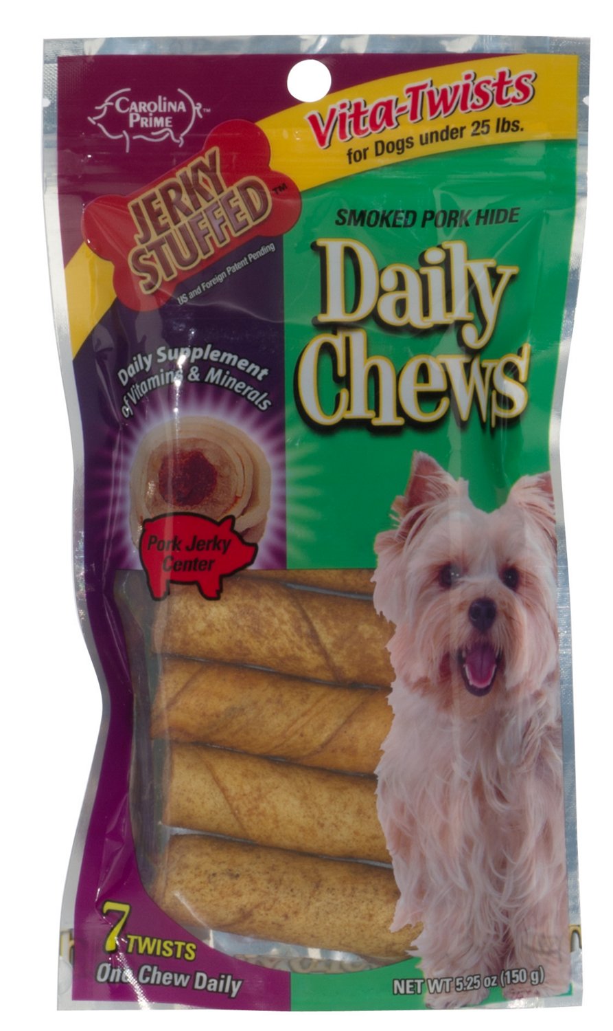 Carolina Prime Pet Daily Vita Chew Twist Dog Treats