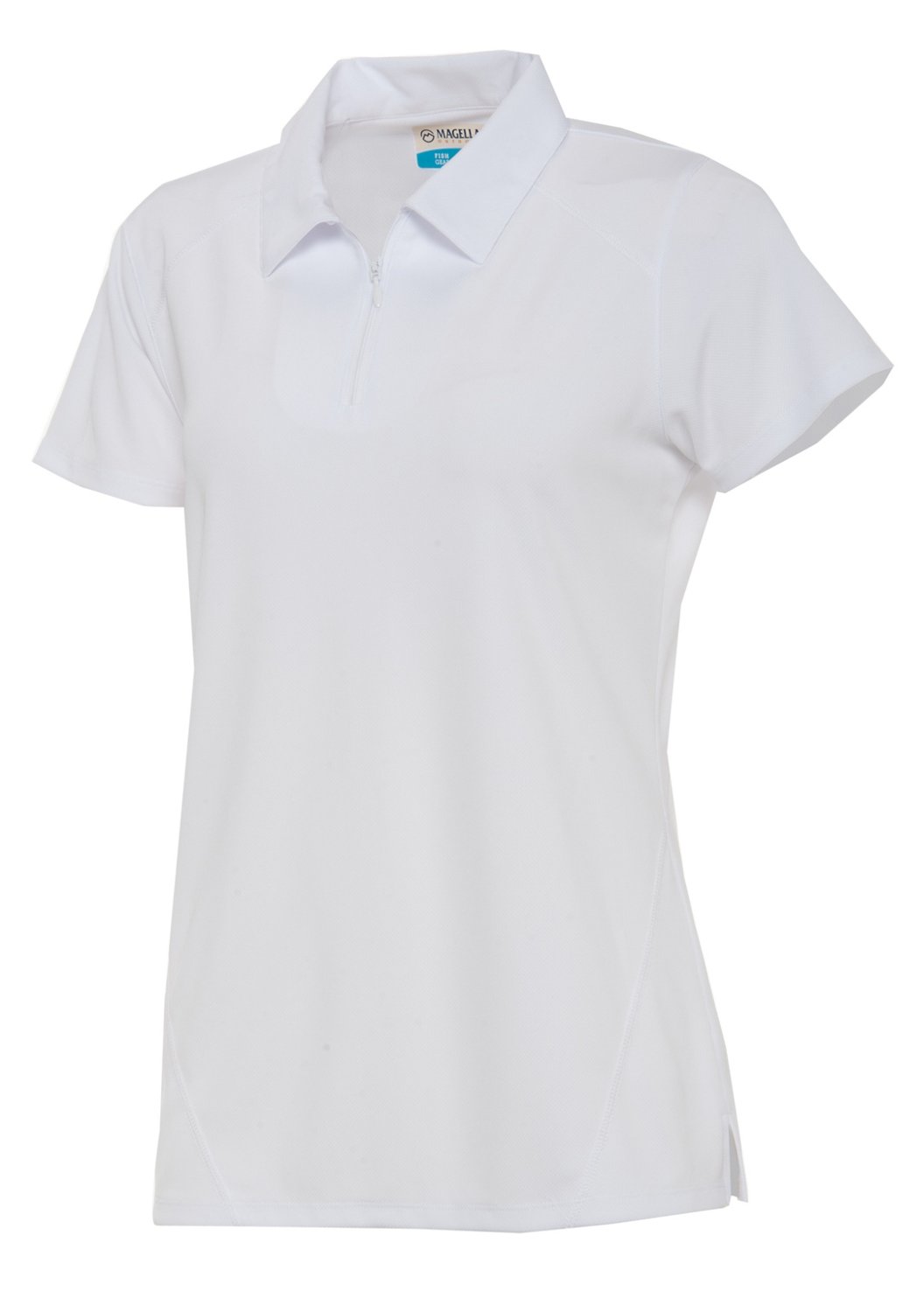 Magellan Outdoors Women's Voyager Short Sleeve 1/4 Zip Polo Shirt